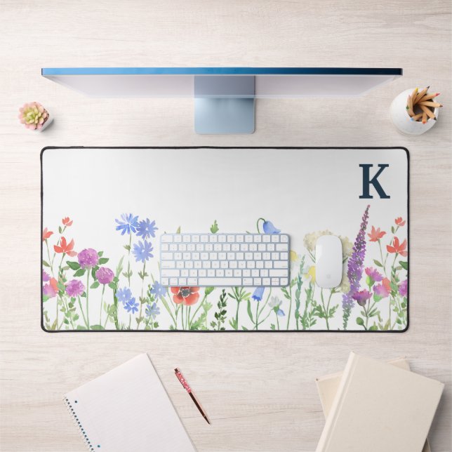 Wildblume Schreibtischunterlage (Büro 1)