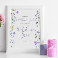 Wildblume Seeds Sehen Sie mir zu wachsen Baby Dusc