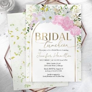 Wildblume Spring Bridal Luncheon Brautparty Einladung