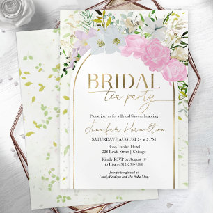 Wildblume Spring Bridal Tee Party Brautparty Einladung