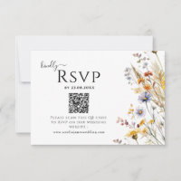 Wildblume Spring Wedding QR Code