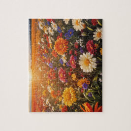 Wildblume Sunrise Puzzle