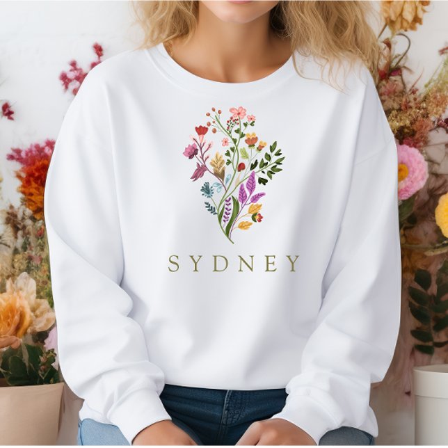 Wildblume Sweatshirt (Von Creator hochgeladen)