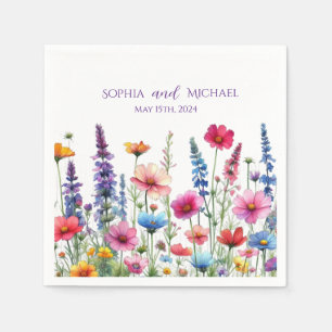Wildblume Symphony Wedding - Napkins Serviette