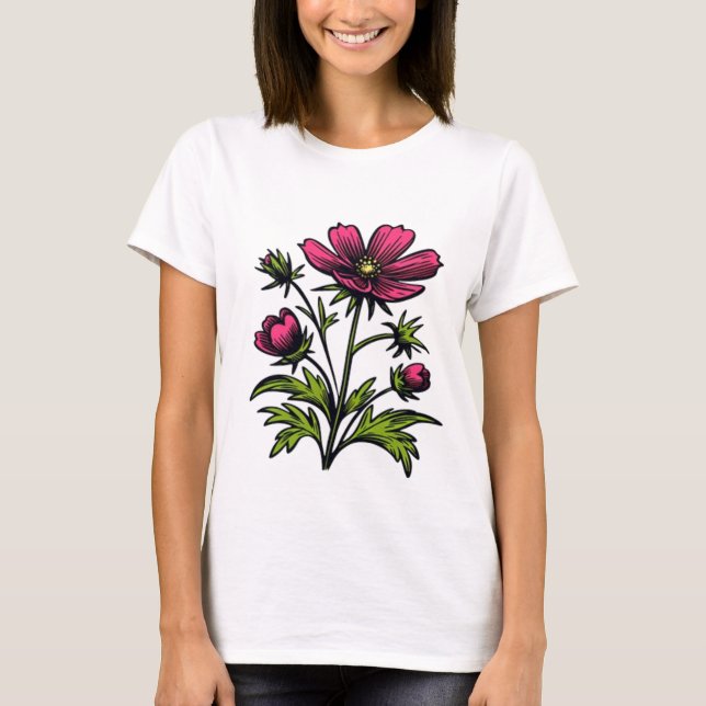 Wildblume T-Shirt (Vorderseite)