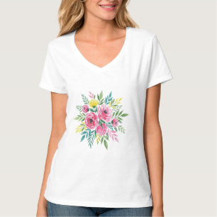 Wildblume-T - Shirt für Frauen - Lose