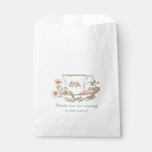 Wildblume Tea Party Geschenktütchen