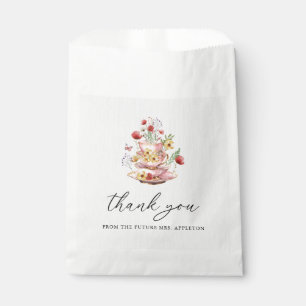 Wildblume Tee Party Brautparty Vielen Dank Geschenktütchen