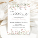 Wildblume Thema Mädchen 1. Geburtstag Einladung<br><div class="desc">Feiern Sie die blühende Freude Ihres kleinen ersten Jahres mit unserer charmanten Wildblume Thema Girl 1. Geburtstag Einladung. Diese Einladung mit feinen Blumenbildern schmückt das Wesen einer bunten Wiese im Frühling. Diese Einladung ist perfekt für Ihr Wildblume liebendes Mädchen und Set den Ton für eine skurrile Feier voller Lachen und...</div>