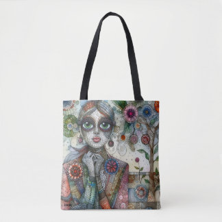 "Wildblume" Tote Tasche von DAKimage