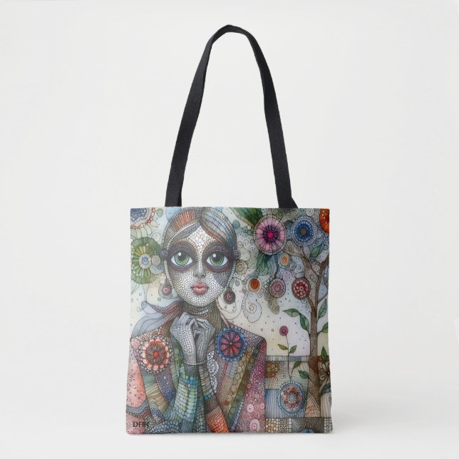"Wildblume" Tote Tasche von DAKimage (Vorderseite)