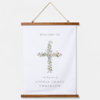 Wildblume überquert Taufe Christening