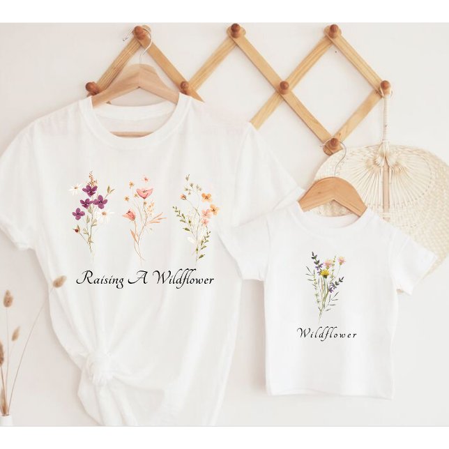 Wildblume und Wildblume steigern Baby T-shirt (Von Creator hochgeladen)