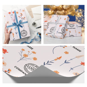 Wildblume von Blumenfirmen Geschenkpapier