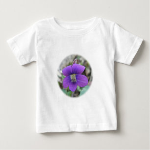 Wildblume von Violetten Baby T-shirt