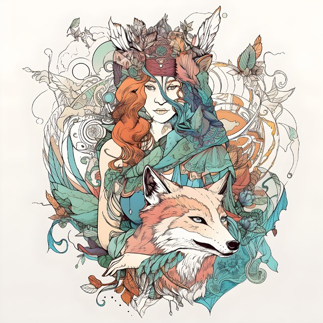 Wildblume Wanderboot: Fühlen Sie sich frei! | Stil Runder Aufkleber (Wildflower Hiking Boot: Feel the Freedom! | Stylish Outdoor Footwear)