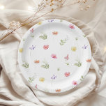 Wildblume Wasserfarbe Babydusche Pappteller<br><div class="desc">Wildblume Wasserfarbe Muster Babydusche Papier Teller Matching Artikel vorhanden.</div>
