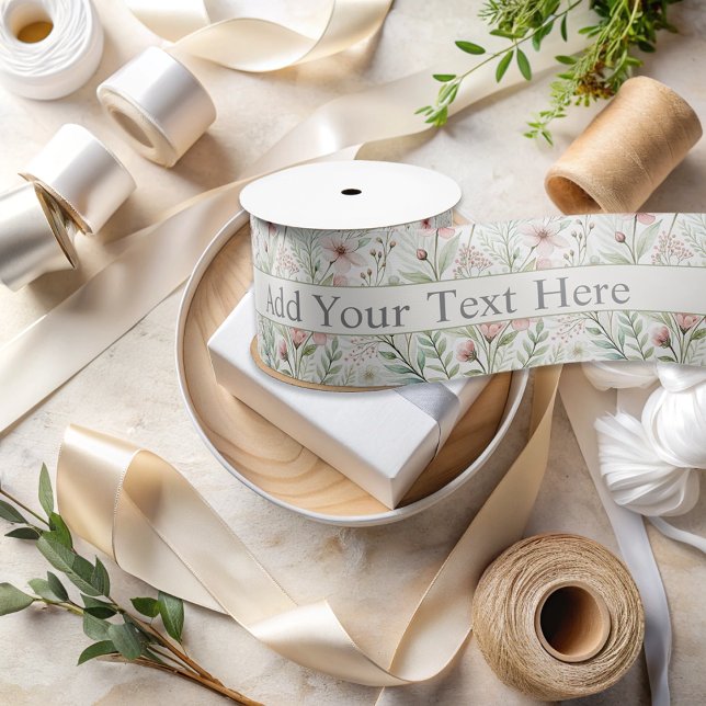 Wildblume | Wasserfarbe für Jade Satinband (Von Creator hochgeladen)