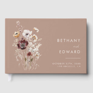 Wildblume Wedding Gästebuch