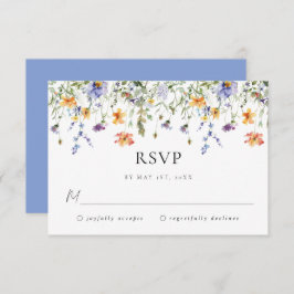 Wildblume Wedding RSVP Card