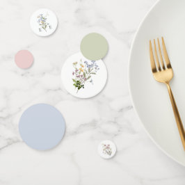 Wildblume Wedding Table Confetti Floral Whimsical Konfetti