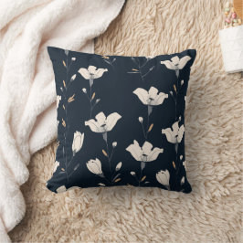 Wildblume werfen Kissen, blumengeschmückte Kissen, Kissen