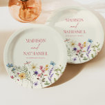 Wildblume Wild Blume Blumengarten Hochzeit Pappteller<br><div class="desc">Dies sind Wildblume Wild Blume Blumengarten Hochzeitspapier Teller!</div>
