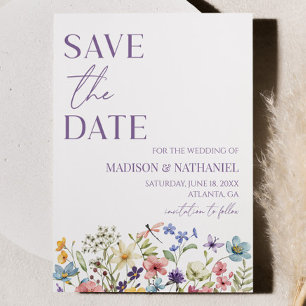 Wildblume Wild Blume Blumengarten Hochzeit Save The Date