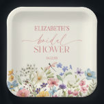 Wildblume Wild Blume Blumenstrauß Brautparty Pappteller<br><div class="desc">Dies ist eine Wildblume Wild Blume Floral Brautparty Paper Teller!</div>