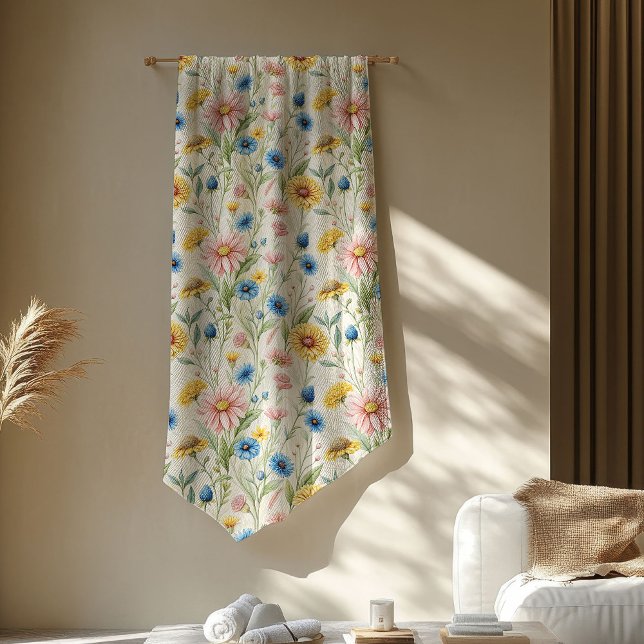 Wildblume wirft ein traumhaftes Geschenk für Fraue Fleecedecke (Wildflower Throw A Dreamy Gift for Women)