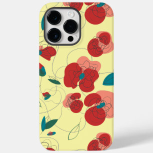 Wildblume Wonderland Stilisierte Blume Case-Mate iPhone 14 Pro Max Hülle