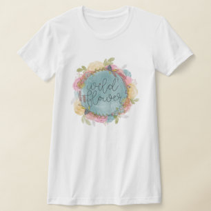 Wildblume Wreath Floral T-Shirt