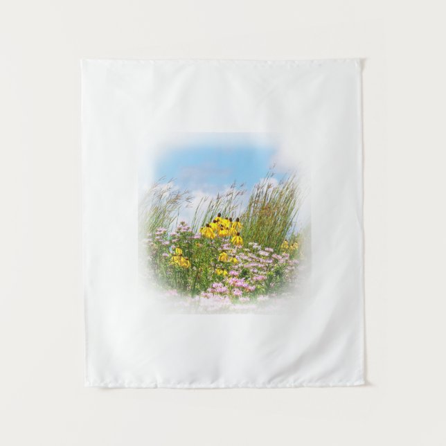 Wildblumen 11 Wandteppiche (Vorderseite)