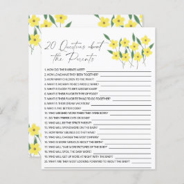 Wildblumen - 20 Fragen zu den Eltern