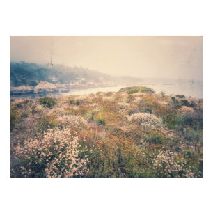 Wildblumen an Küsten Fotodruck