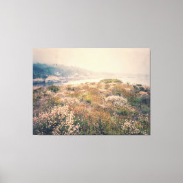 Wildblumen an Küsten Leinwanddruck