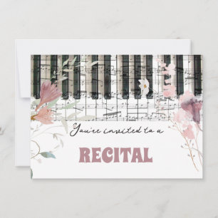 Wildblumen Aquarellfarben Einladung