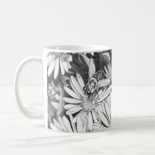 Wildblumen Art Coffee Cup Honey Bee & Blume Cup Tasse