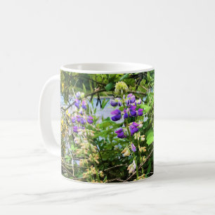 Wildblumen auf dem Weg, Oregon Kaffeetasse