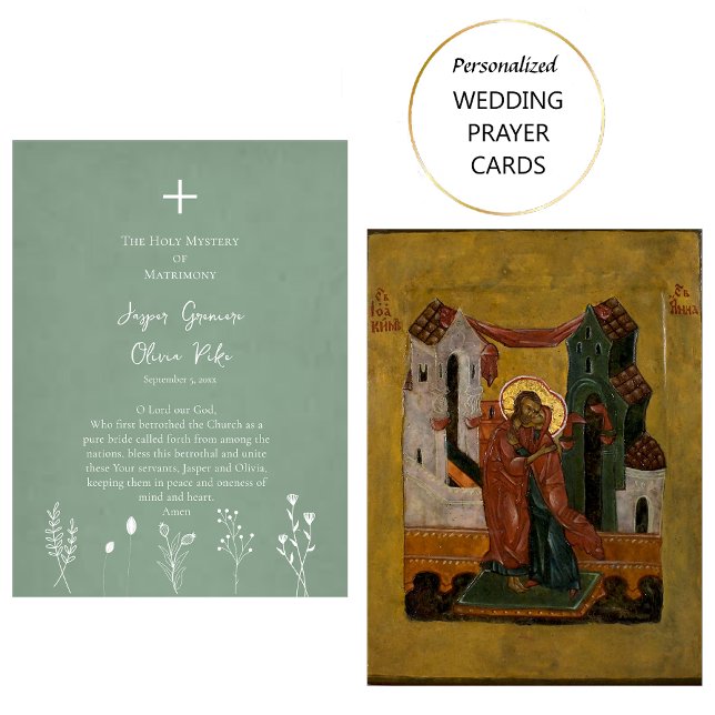 Wildblumen auf der Hintergrundezettel Hochzeitskar Platzkarte (Von Creator hochgeladen)