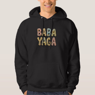 Wildblumen Baba Yaga Floral Muttertag Baba Yag Hoodie