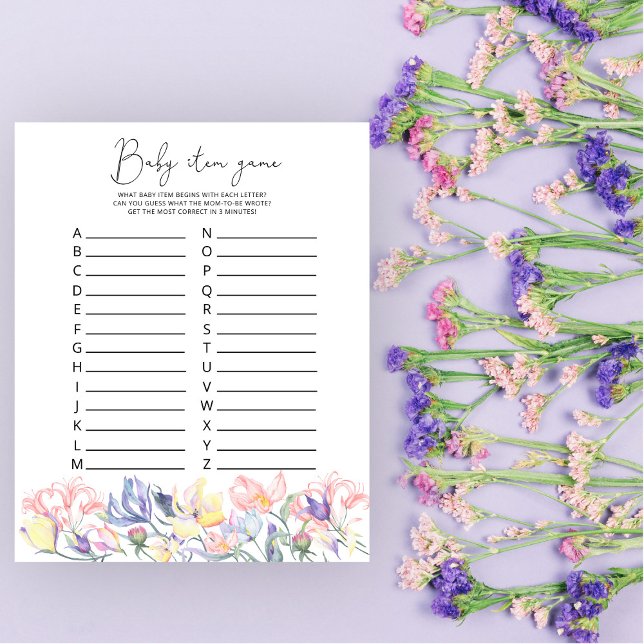 Wildblumen Baby Item Game Baby Shooting Game (Von Creator hochgeladen)