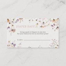 Wildblumen Babymädchen-Duschvorrichtung