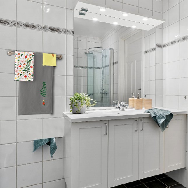 Wildblumen Badhandtuch Set (Von Creator hochgeladen)