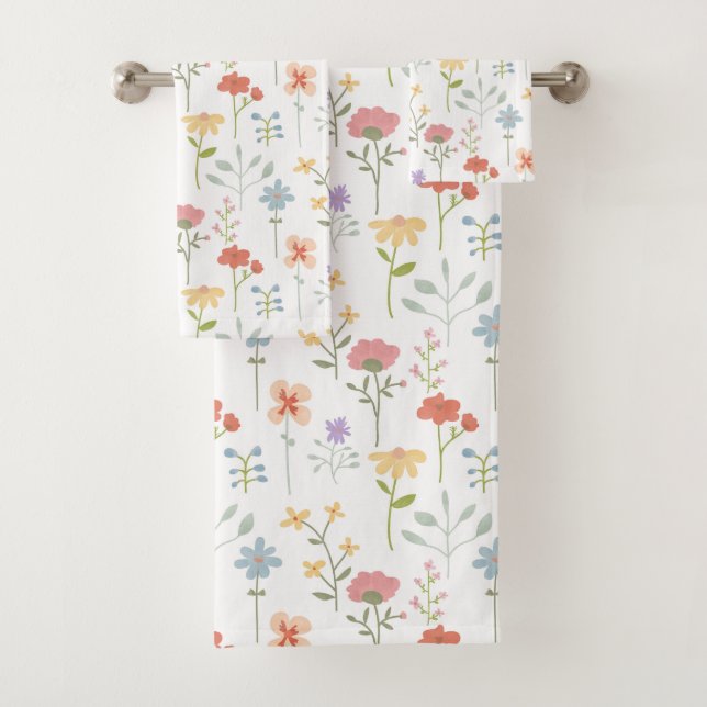 Wildblumen Badhandtuch Set (Insitu)