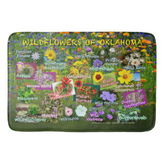 Wildblumen-Badmatte 26 Badematte