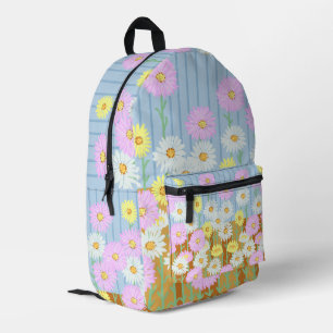 Wildblumen Bedruckter Rucksack