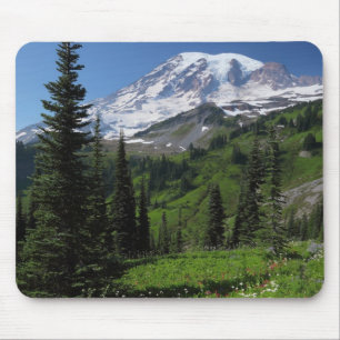Wildblumen beim Mount Rainier Mousepad