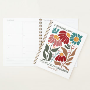 Wildblumen Bibelverse Planer