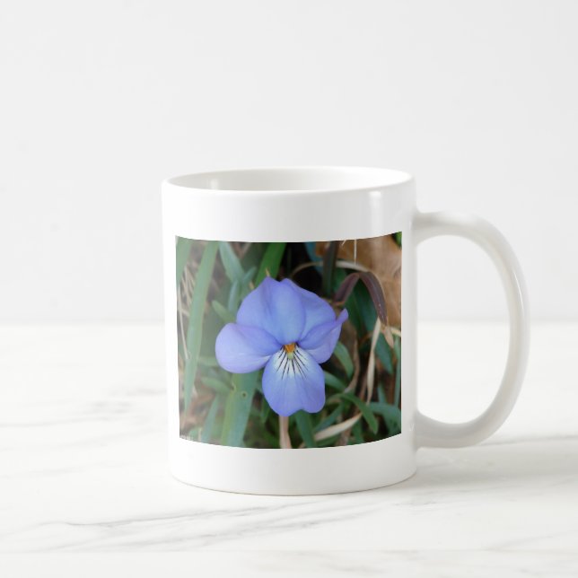 Wildblumen Birds-Foot Violet IV Hot Springs Gesche Tasse (Rechts)